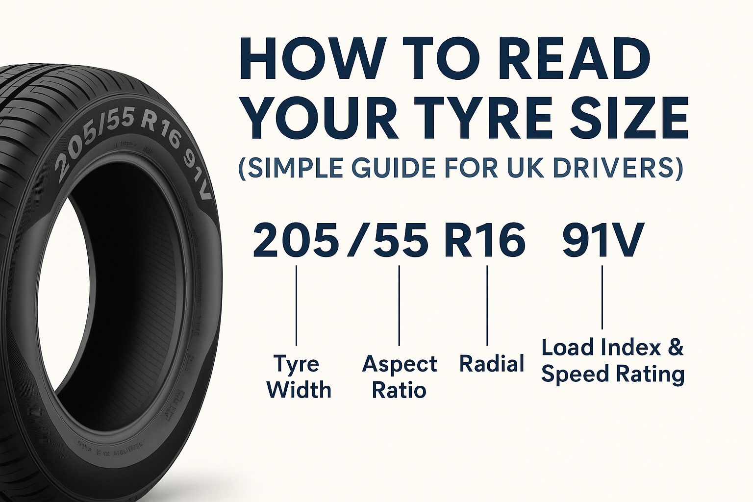How to Read Your Tyre Size (Simple Guide for UK Drivers