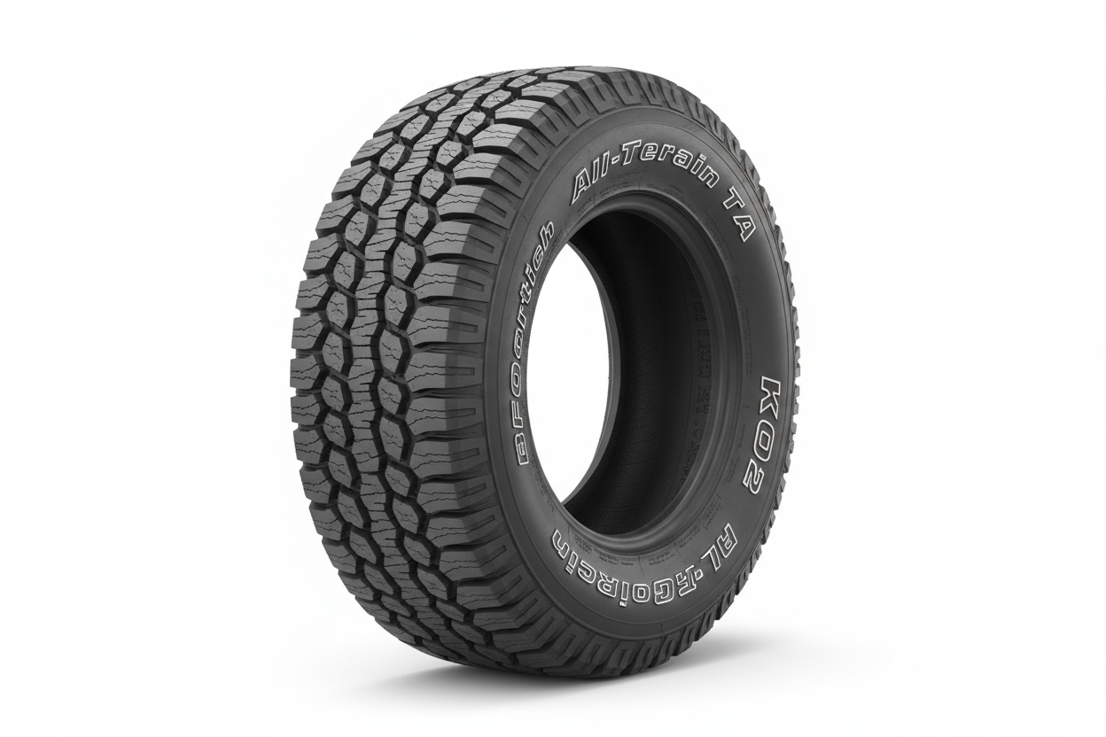 255/70R18 BFGoodrich All-Terrain T/A KO2 117S Tyre — PWT Europe Ltd